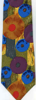 modern art painting surrealism cubism expressionist tie Necktie