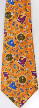 modern art painting surreal expressionist tie Necktie The Poetess Joan Miro