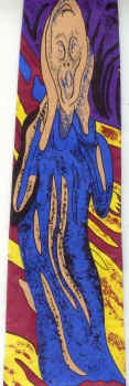 norwegian masterpiece painting surreal expressionist EDVARD MUNCH tie Necktie