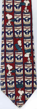 Peanuts comic strip charlie brown snoopy tie Necktie