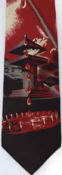 modern art painting surrealism cubism expressionist surrealist  tie Necktie