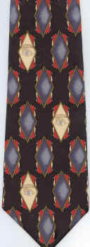 modern art painting surrealism cubism expressionist surrealist  tie Necktie