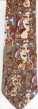 Femme Au Chapeau Bleu 1939  modern art painting surreal expressionist tie Necktie Pablo Picasso