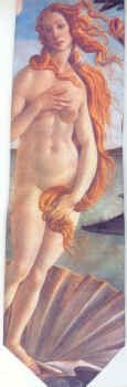 Birth of Venus Bottecelli Renaissance masterpiece old masters painting tie Necktie