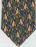 Partridge in a pear tree Repeat Tie Necktie
