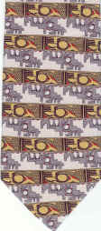 Zuni Rainbird south West Indian native american Box Elder Tie necktie