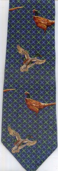 Pheasant and Ducks Chaps Ralph Lauren Tie Necktie