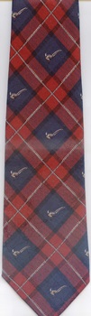 Pheasant Repeat plaid Tie Necktie