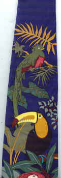 Exotic Birds Tie Necktie