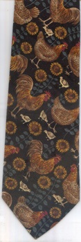cock rooster cockerel chicken chicks sunflower poultry Repeat Tie