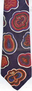 Australian aboriginal dreamtime design Fabric Tie textile Classical Civilizations Australia design necktie ties