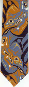 Frog Clan Pacific North West Indian Tie