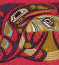 Raven Sun Tribe Pacific North West Indians Tie