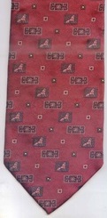 gryphon Classical Civilizations fabric design necktie ties