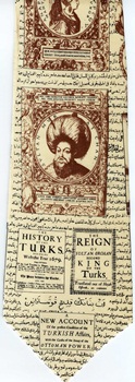 Civilizations Turkish Empire sultan Orchan second King of the Turks necktie ties