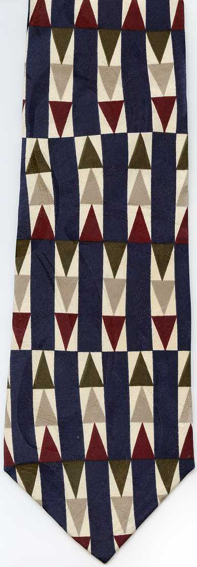 Navaho native american indian Textile blanet Tie necktie