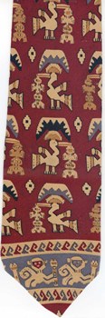 Incan Aztec Textile Tie necktie