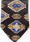 Navaho native american indian Textile blanet Tabaxco tie Necktie