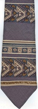 Navaho native american indian Textile blanet Tie necktie