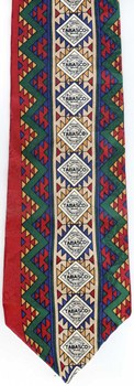 Navaho native american indian Textile blanet Tie necktie
