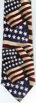 American History Necktie Flag of 1861 Flag Americana Tie ties neckwear ties tye neckwears