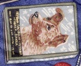Dog picture on matchbook matches canine Tie necktie