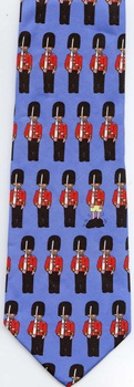 toy soldiers royal guard necktie tie necktie