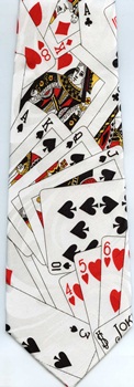 poker hands cards gambling gaming games playing card tie Necktie
