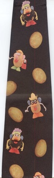Mr potatohead Collector Collectables Toy Advertising Necktie Tie