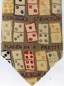 domino game hobby necktie tie