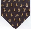 Sock Monkey toy  Tie Necktie