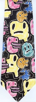 Tamagotchi  Collectables Toy Advertising Necktie Tie