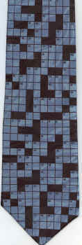 crossword puzzle newspaper hobby necktie tie