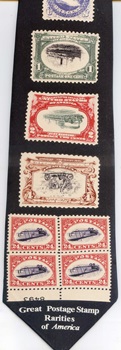 correspondence postal post office stamp collector pony express mail George Washington Tie necktie