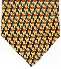 winnie the pooh bee hunny honey necktie Tie ties neckwear ties tye neckwears