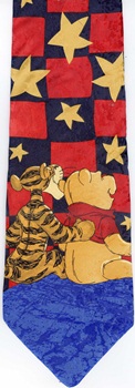 winnie the pooh bee hunny honey necktie Tie ties neckwear ties tye neckwears