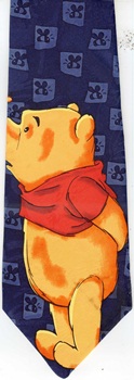 winnie the pooh tigger balloon hunny honey necktie Tie ties neckwear ties tye neckwears