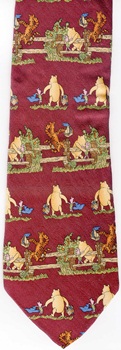 winnie the pooh bee hunny honey necktie Tie ties neckwear ties tye neckwears