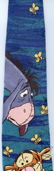 winnie the pooh tigger eyeore bee hunny honey necktie Tie ties neckwear ties tye neckwears