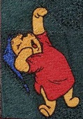 winnie the pooh bee hunny honey necktie Tie ties neckwear ties tye neckwears
