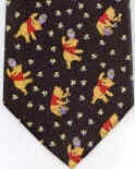 Pooh Bee Frolic Winnie the Pooh Tie ties neckwear ties tye neckwears