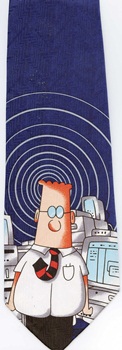 Dilbert comic strip computer tie Necktie