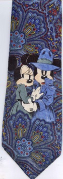 Mickey Mouse Don quixote goofy sancho panza cartoon comic strip walt disney tie tie necktie