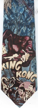 classic movie King Kong and Empire state building tie