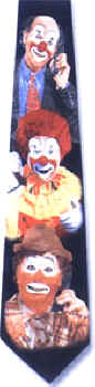 Circus Clown tie