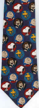 Peanuts comic strip charlie brown snoopy tie Necktie