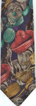 Circus Clown tie