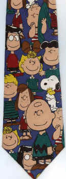 Peanuts comic strip charlie brown snoopy tie Necktie