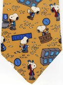 Buy Low Sell High Peanuts comic strip charlie brown snoopy tie Necktie