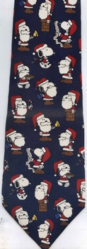 So Much to Do So Little Time Peanuts comic strip charlie brown snoopy tie Necktie